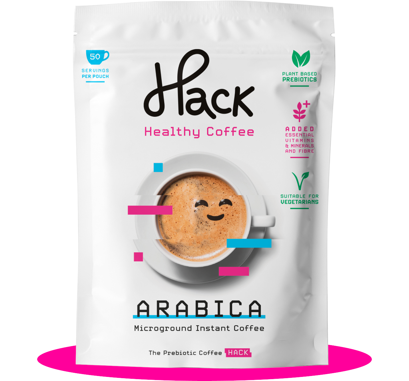 Hack Healthy Coffee Arabica Microground Instant Coffee